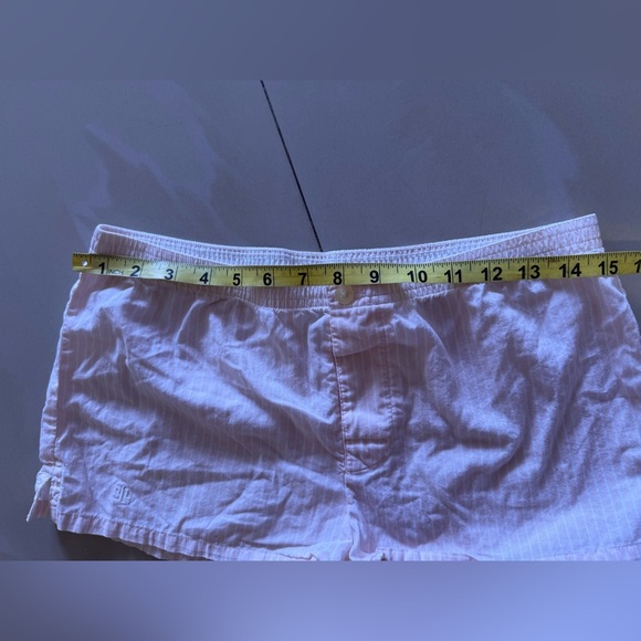 Ralph Lauren women's shorts in light pink with white stripes,  S. These short - Picture 4 of 12